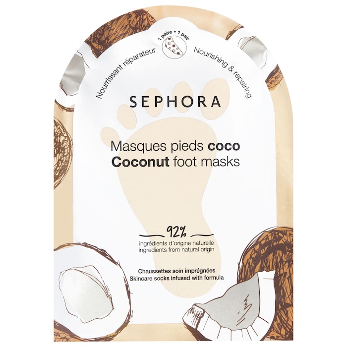 Sephora Nourishing Foot Mask in Coconut