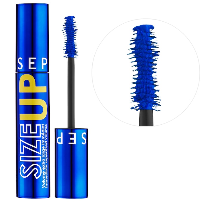 Sephora Size Up Volumizing Mascara- Blue