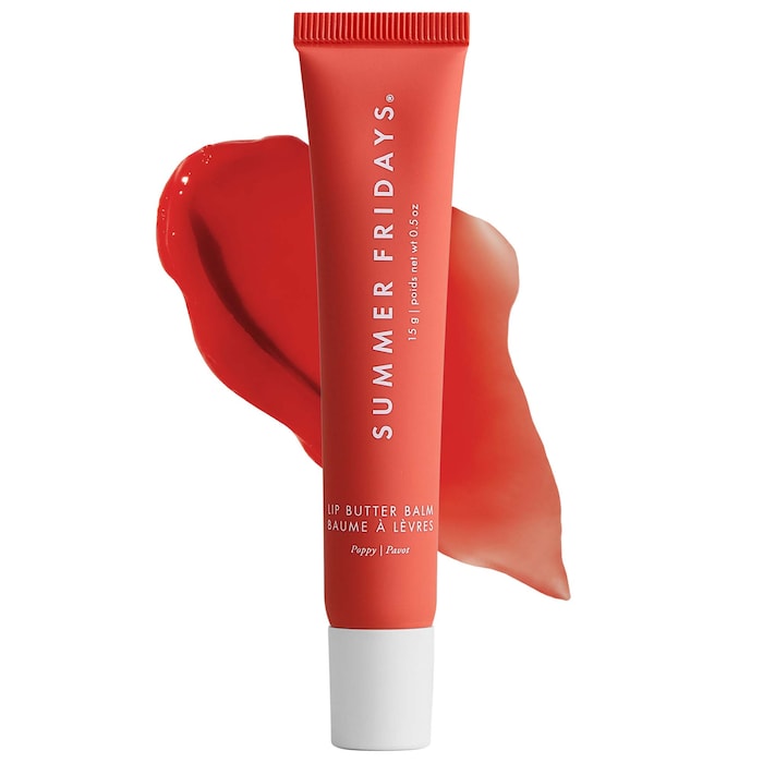 Summer Fridays Lip Butter Balm for Hydration & Shine- Poppy