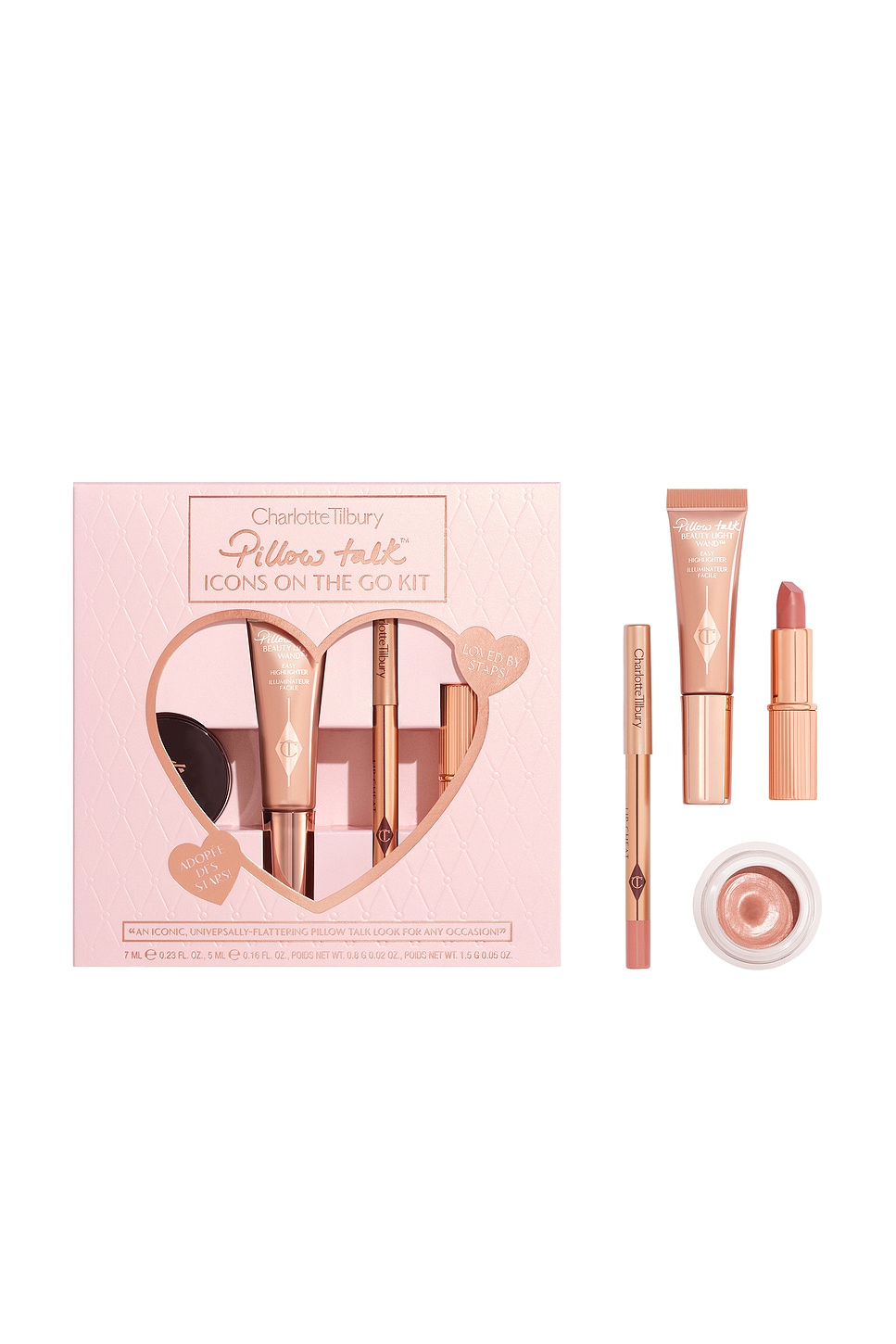 Charlotte Tilbury Pillow Talk Icons On The Go Kit