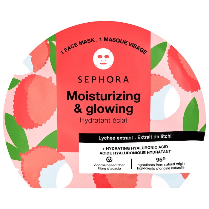 Sephora Collection Hydrating Hyaluronic Acid Face Mask- Lychee