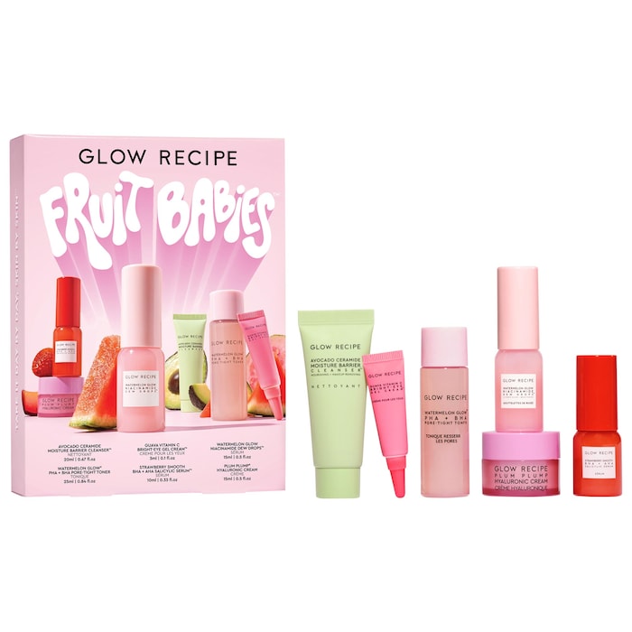 GLOW RECIPE FRUIT BABIES GLOW & SOOTHE KIT