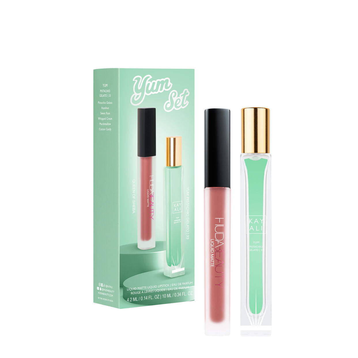 The KAYALI Yum Set is the ultimate delicious duo.